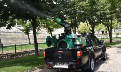 Bozüyük Belediyesi’nden haşere ile mücadele çalışmaları