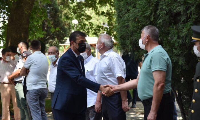 Bozüyük’te bayramlaşma