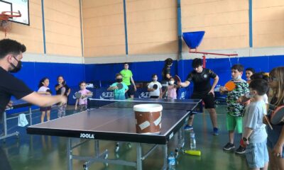 Bozüyük’te minikler masa tenisi kursuna yoğun ilgi gösteriyor