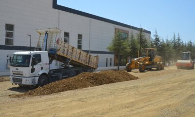 Bozüyük’te yol ve çevre düzenleme çalışmaları devam ediyor