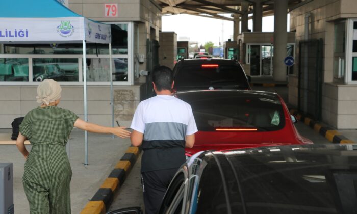Bulgar polisinin zorbalığı kamerada