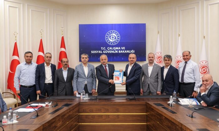 Büro Memur-Sen Başkanı Yazgan, Toplu Sözleşme taleplerini ilgili bakanlığa iletti