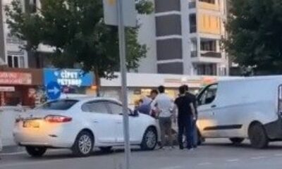 Bursa’da trafikte makas atan sürücüye meydan dayağı