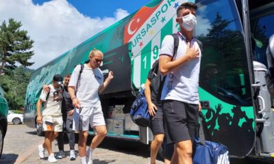 Bursaspor ikinci etap kamp için Bolu’ya gitti