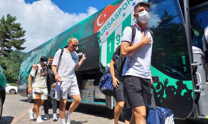Bursaspor ikinci etap kamp için Bolu’ya gitti