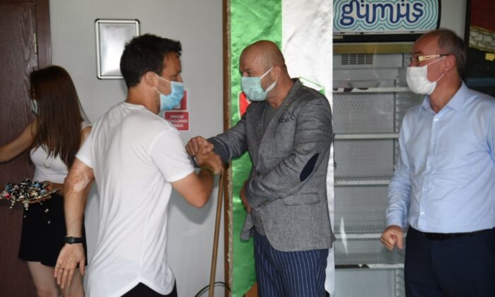 Bursaspor’da bayramlaşma töreni yapıldı