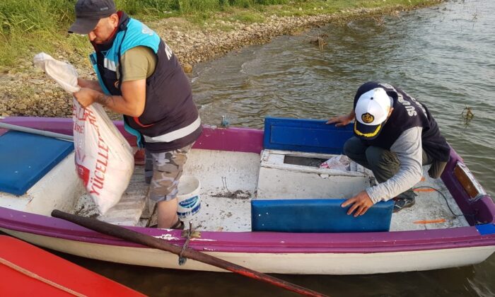 Büyükçekmece Gölü’nde denetim