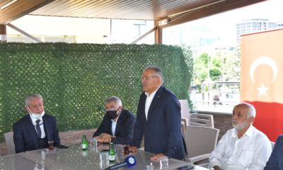 Büyükkılıç, Gönüllü Kültür Kuruluşu temsilcileriyle bayramlaştı, aşı çağrısında bulundu