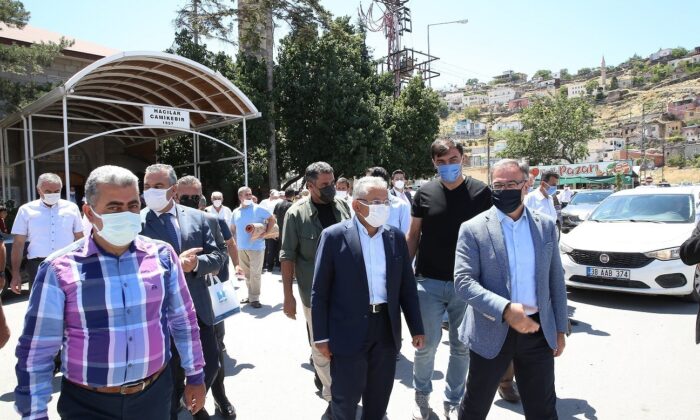 Büyükkılıç, Hacılar’da 5 milyonluk yatırımı inceledi