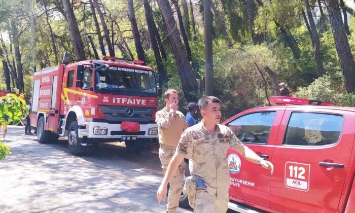 Büyükşehir itfaiye ekipleri canla başla görev başında