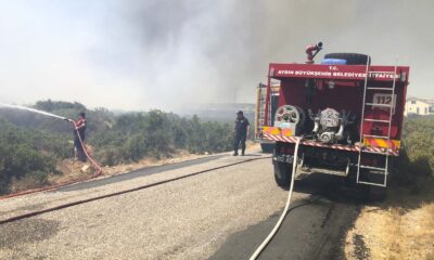 Büyükşehir İtfaiyesi bir günde 57 yangına müdahale etti