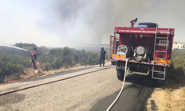 Büyükşehir İtfaiyesi bir günde 57 yangına müdahale etti