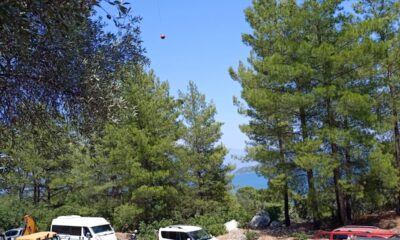 Çabuk fark edildi, hemen söndürüldü