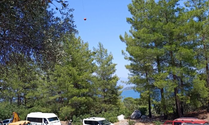 Çabuk fark edildi, hemen söndürüldü