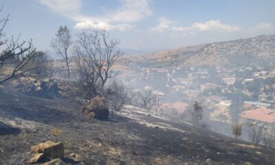 Çakırbeyli’deki yangın söndürüldü