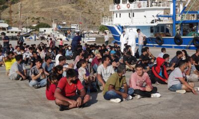 Çanakkale’de balıkçı teknesine operasyon: 231 düzensiz göçmen yakalandı