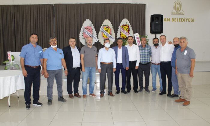 Çan’da, Muhtarlar Derneği’nin yeni başkanı Şahin oldu