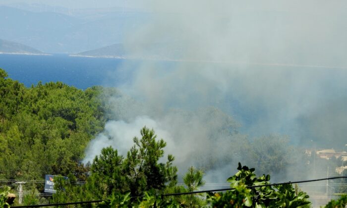 Çeşme’de bir gün arayla çıkan iki yangın kısa sürede söndürüldü