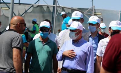 Çolakbayrakdar kurban kesim alanını ziyaret etti