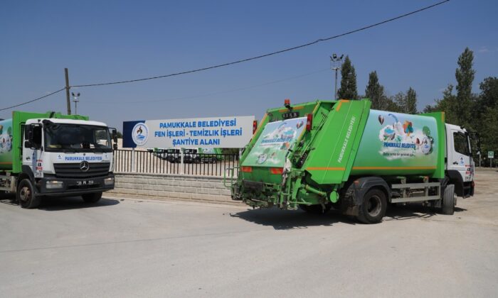 Çöp kamyonlarından artık turunç kokusu yayılıyor
