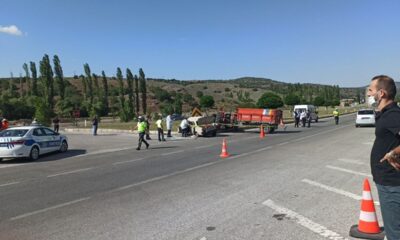 Çorum’da trafik kazası: 1 ölü, 4 yaralı