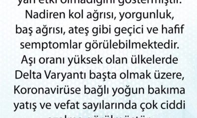 Covid-19 salgınını bitirecek tek silah aşı