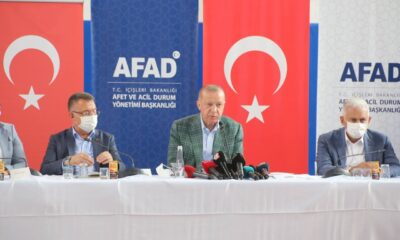 Cumhurbaşkanı Erdoğan: “1 yıl içinde evler tamamlanacak”