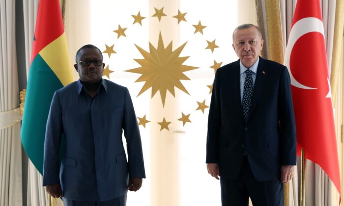 Cumhurbaşkanı Erdoğan, Gine Bissau Cumhurbaşkanı Cissoko Embalo’yu kabul etti