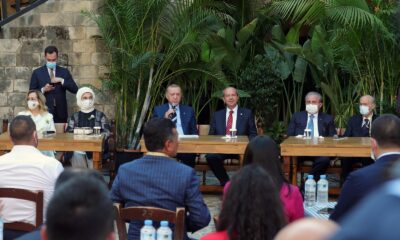 Cumhurbaşkanı Erdoğan KKTC’li gençlerle buluştu