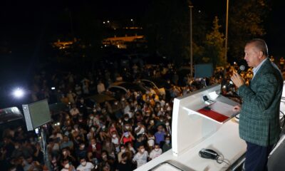 Cumhurbaşkanı Erdoğan: “(Yangınlarda terör şüphesi) Şimdiden bazı emarelere ulaşıldı, gereğini yapacağız”