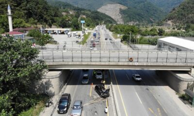 D-650 karayolunu kilitleyen kaza: 3 yaralı