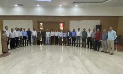 Dağtekin, ilçe başkanlarıyla buluştu