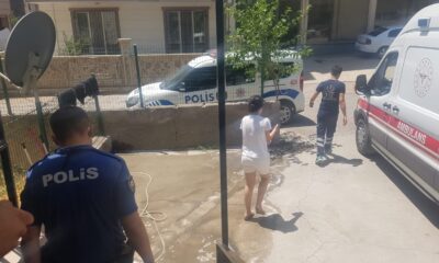 Darp edildiğini iddia eden genç kız 112 sağlık ekiplerine sığındı