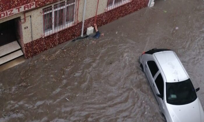 Dehşet anının görüntüsü ortaya çıktı