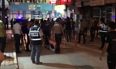 Denetim sırasında çıkan kavgaya polis müdahale etti