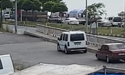 Denize giren bir kişi boğulma tehlikesi geçirdi