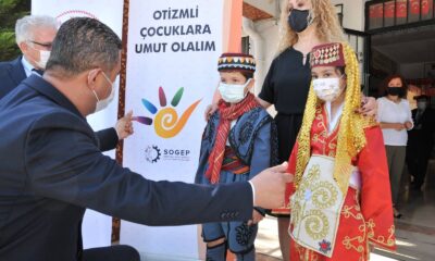 Denizli’de 52 otizm özel eğitim sınıfına materyal dağıtıldı