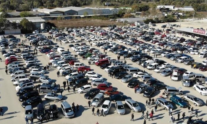 Denizli’de otomobil sayısı 436 bin 144’e ulaştı