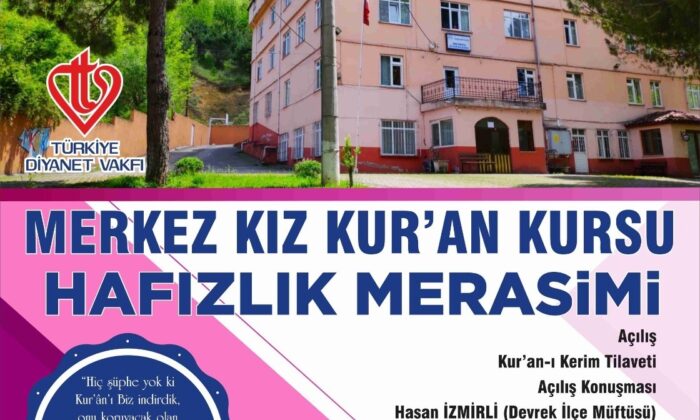 Devrek’te hafızlık icazet programı düzenlenecek