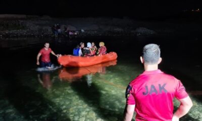 Dicle Nehri kenarında mahsur kalan 21 vatandaşı JAK kurtardı