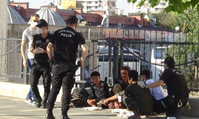 Diyarbakır’da düzensiz göçmenlere operasyon