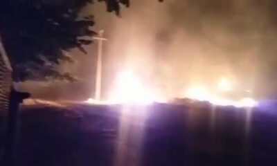 Diyarbakır’da trafo bomba gibi patladı, korku dolu anlar yaşandı