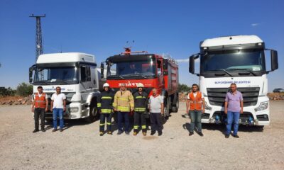 Diyarbakır’dan Osmaniye’deki yangın söndürme çalışmalarına destek