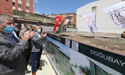 Doğubayazıt Ömer Çoktin Fen Lisesi’nin temel atma töreni düzenlendi