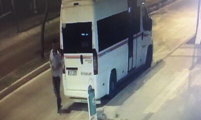 Dolmuşla gelip büfeden 50 bin liralık sigara ve laptop çaldı