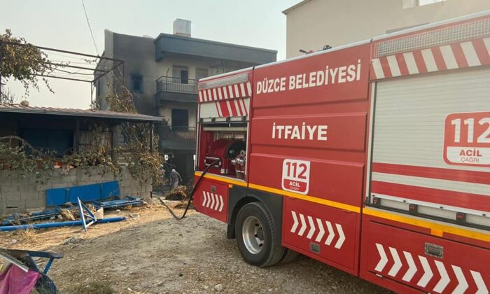 Düzce İtfaiyesi Manavgat’ta