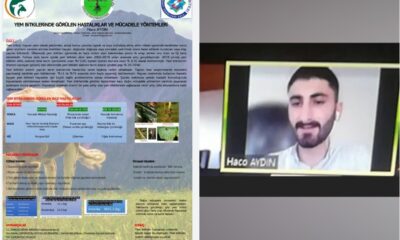 Düzce Üniversitesi öğrencisi poster sunum birincisi oldu