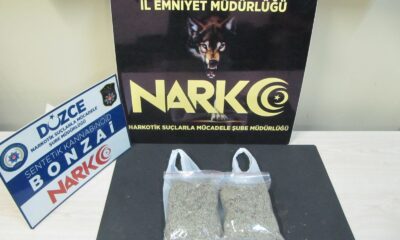 Düzce’de uyuşturucu operasyonu