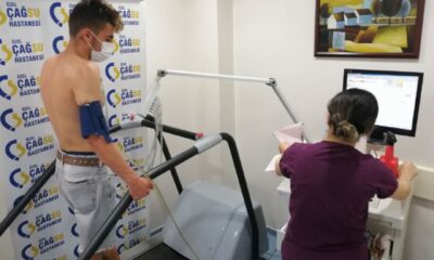 Düzcespor Çağsu’da sağlık kontrolünden geçti