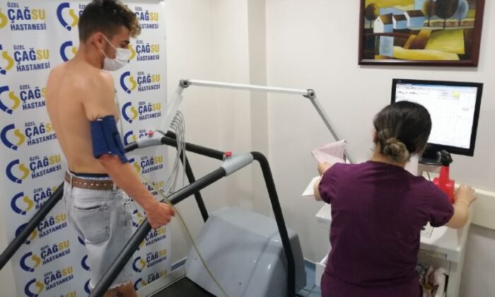 Düzcespor Çağsu’da sağlık kontrolünden geçti